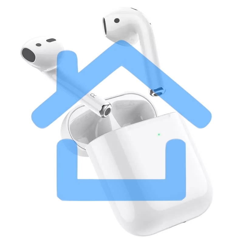 Наушники вкладыши Hoco EW41 белый беспроводные bluetooth в ушной раковине