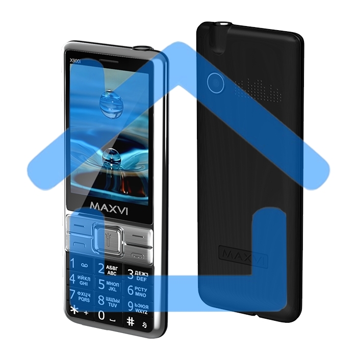 Мобильный телефон MAXVI X900i черный
