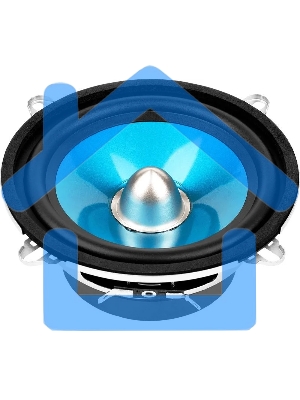 Колонки автомобильные Ural Бирюза АС-Б1327К, 120Вт, 91дБ, 4Ом, 13см, (5дюйм), 4шт, компонентные, двухполосные