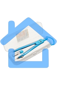 Готовальня Silwerhof Веселые друзья, металл, 11.5см, в комплекте: 2 предмета