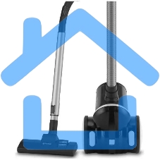 Пылесос Vitek 8142-VT-01 черный/белый, 200/1500 Вт, уборка сухая, пылесборник циклонный фильтр, 1.8 л