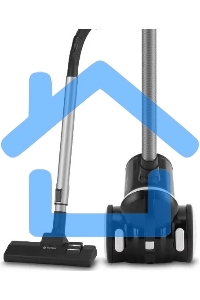 Пылесос Vitek 8142-VT-01 черный/белый, 200/1500 Вт, уборка сухая, пылесборник циклонный фильтр, 1.8 л