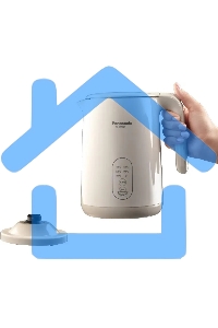 Чайник электрический Panasonic NC-CWK72A 1.5 л, 1500 Вт, полупропилен/нержавеющая сталь, бежевый