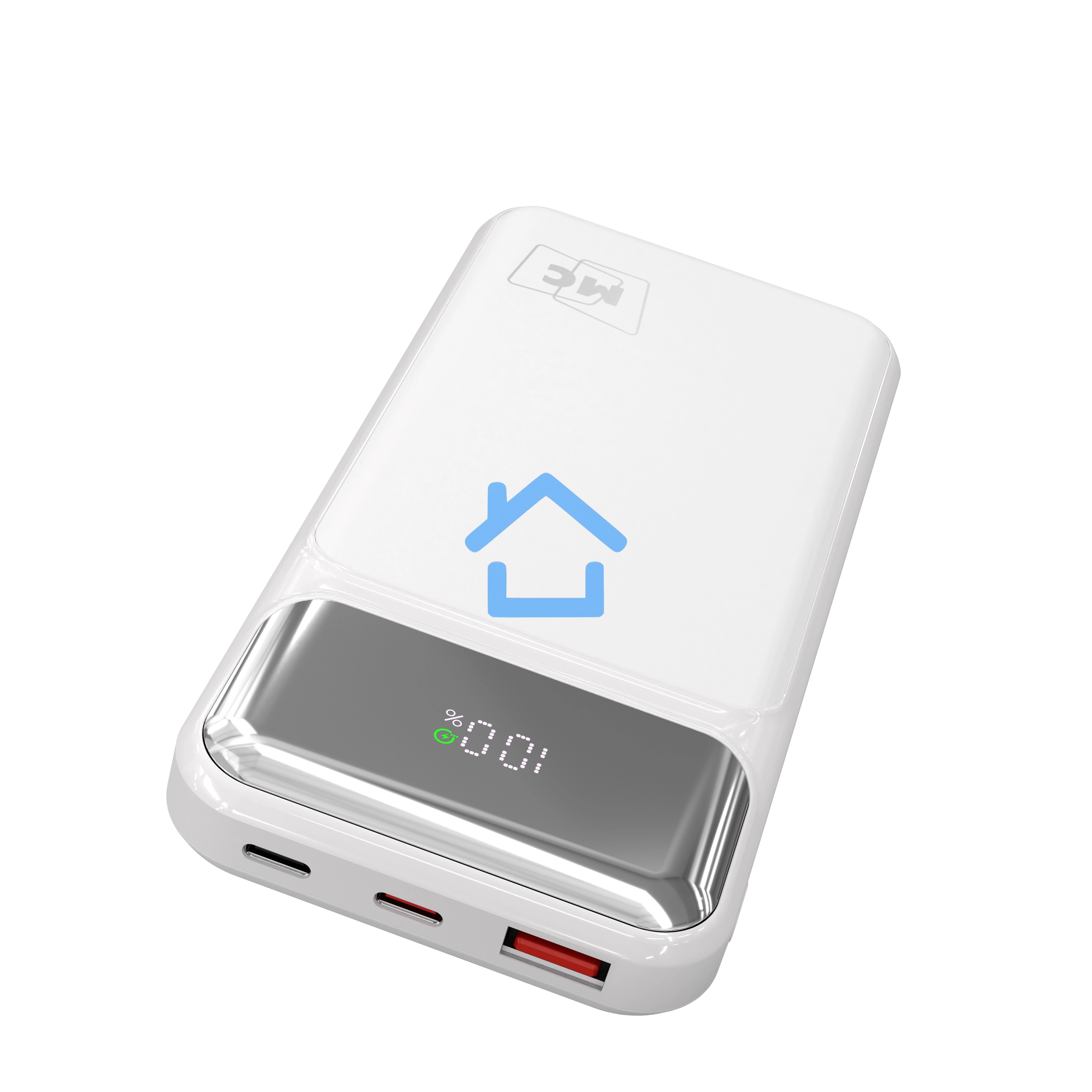 Портативный аккумулятор MORE CHOICE (4620202552747) PB29-10 10000mAh 1USB+2Type-C 3.0A 22.5W+PD20W+QC3.0, белый