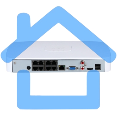 Видеорегистратор Dahua DHI-NVR4108-8P-4KS3