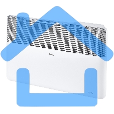 Комплект Ballu Apollo Transformer с блоком управления BEC/AT-2000-4I белый, 2000 Вт, 25 м2, дисплей, термостат