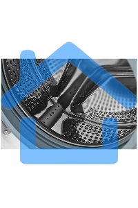 Стиральная машина Beko WRS 54P1 BSW белый, загрузка фронтальная 5 кг, 800 об/мин, класс: A-10%