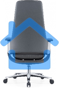 Кресло руководителя Cactus CS-LBK-KYOTO кожа, крестов. алюминий