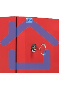 Щит с монтажной панелью EKF PROxima ЩМПг- 80.60.25 (ЩРНМ-4) RAL 3001 IP54