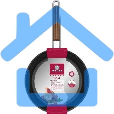 Сковорода Rondell Fjord RDA-1795, 26см, без крышки, черный