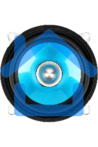 Колонки автомобильные Ural Бирюза АС-Б1327К, 120Вт, 91дБ, 4Ом, 13см, (5дюйм), 4шт, компонентные, двухполосные