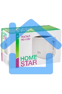 Тостер HOMESTAR HS-1050 белый, 750 Вт