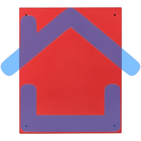 Щит с монтажной панелью EKF PROxima ЩМПг- 80.60.25 (ЩРНМ-4) RAL 3001 IP54