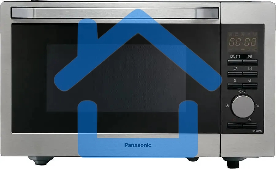 Микроволновая печь Panasonic NN-C69MSZPE нержавеющая сталь/черный 30л 1000Вт поворотный механизм, кнопки