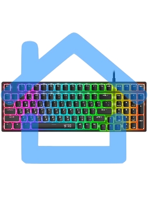 Клавиатура проводная Acer Nitro OKW303, USB, черный