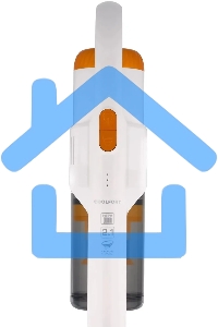 Пылесос вертикальный Coolfort CF-3001 белый, питание от аккумулятора, 150 Вт, уборка сухая, пылесборник 0.5 л, работа от АКБ max 30 мин.