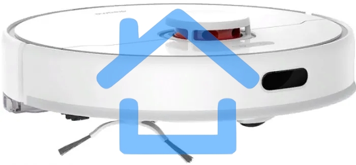 Робот-пылесос DreameBot Robot Vacuum and Mop D9 Plus белый, 3200 мА*ч Li-Ion, уборка влажная/сухая, пылесборник контейнер 0.4 л