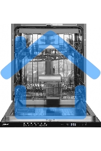 Встраиваемая посудомоечная машина Weissgauff BDW 6037, черный, 59.8 см, 13 компл., 57 дБ, класс A+++