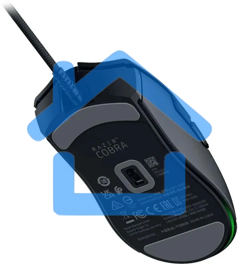Мышь проводная Razer Cobra черный, 8500 dpi, USB, кнопки - 6