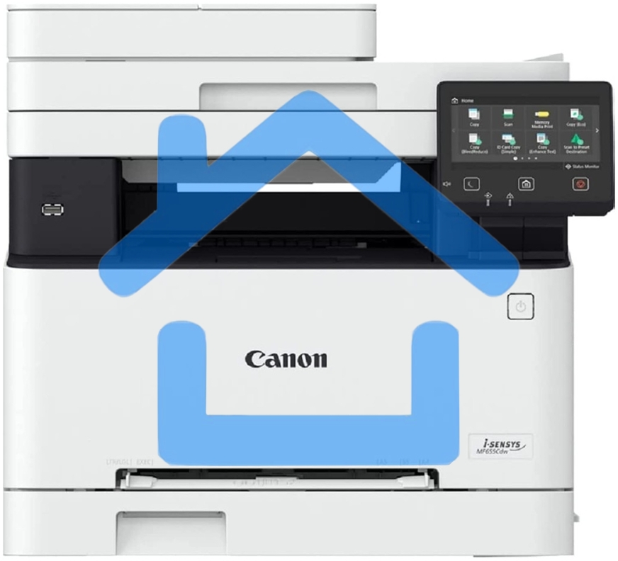 МФУ лазерное Canon i-SENSYS MF655Cdw (5158C004), A4, цветное, печ. 21 стр/мин, скан. до 27 стр/мин (ч/б) 14 стр/мин (цвет), 1200 x 1200 dpi (принтер) 600x600dpi (сканер), USB, RJ-45, Wi-Fi, Air Print, Mopria