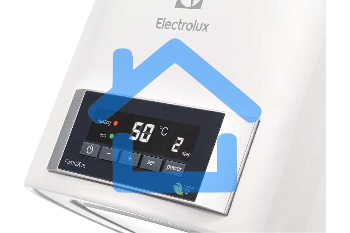 Водонагреватель накопительный Electrolux EWH 80 Formax DL, 2 кВт., электронное упр., горизонтальное/вертикальное размещение