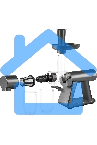 Соковыжималка шнековая Rondell RDE-1503, 150Вт, 500мл, графит