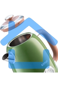 Чайник электрический Kitfort KT-6110 1.7л. 2200Вт зеленый (корпус: нержавеющая сталь)