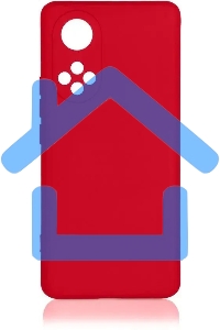 Чехол (клип-кейс) DF hwOriginal-25 для Honor 50/Huawei Nova 9 красный