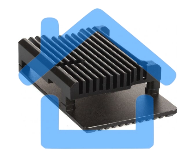 Компьютерный корпус Qumo Aluminum case without fan, Raspberry Pi 4, black(RS006)