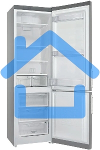 Холодильник Stinol STN 200 G, серебристый двухкамерный 249/75л морозилка снизу, No Frost