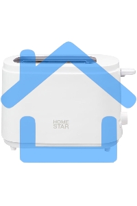 Тостер HOMESTAR HS-1050 белый, 750 Вт