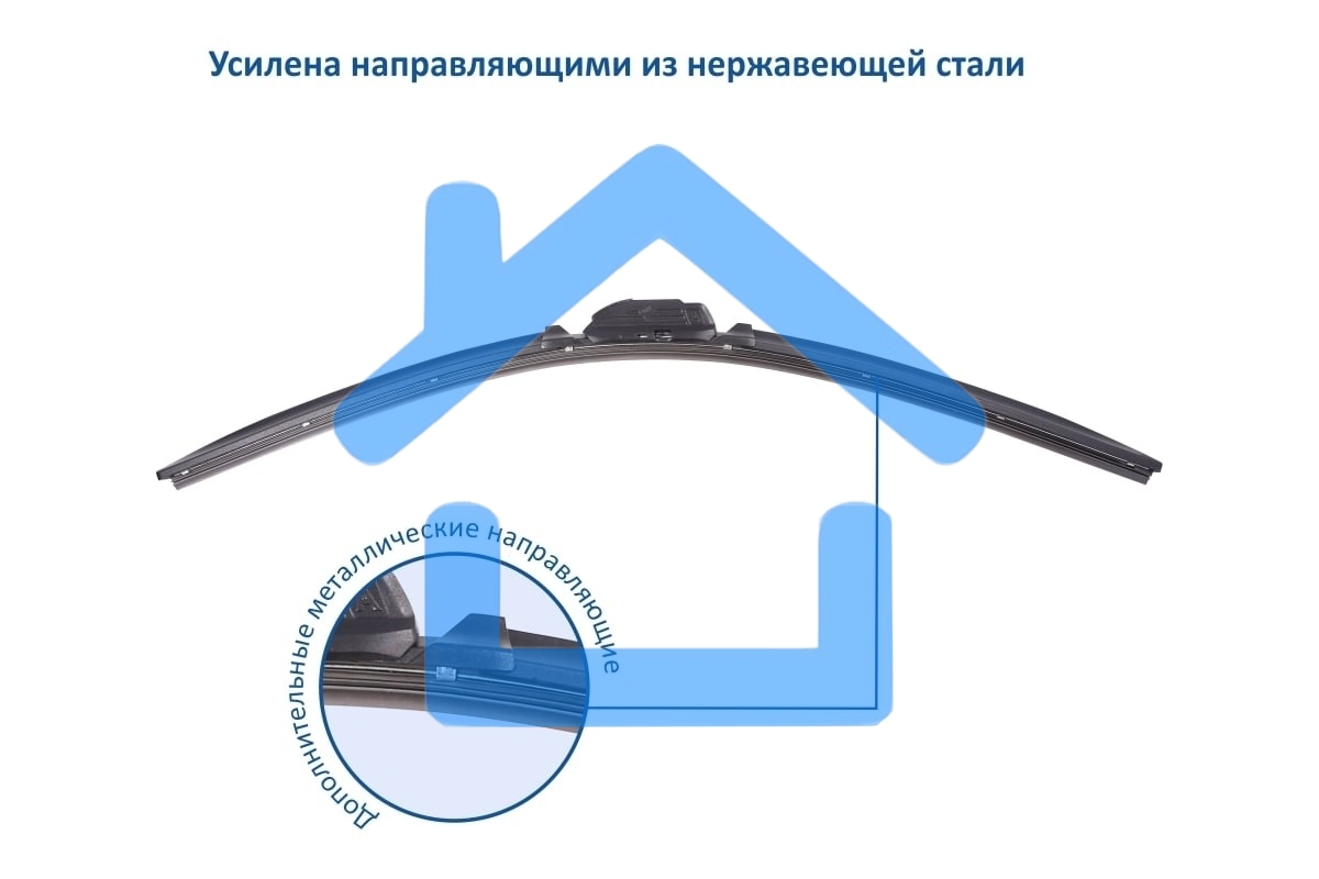 Щетка стеклоочистителя GOODYEAR GY000448 PREMIUM 28''/70см бескаркасная