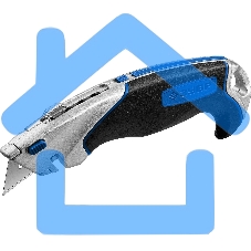 Нож ЗУБР Профессионал Эксперт А24, универсальный с автостопом и быстрой заменой лезвий, трап. лезвия А24