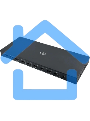 Сплиттер аудио-видео Digma DHSP-v1.4x8 HDMI (f)/8xHDMI (f) черный