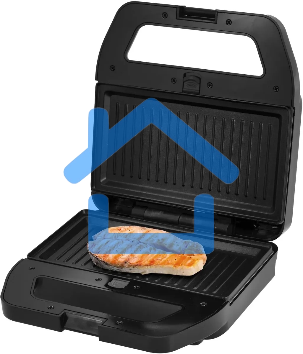 Вафельница Vitek VT-2626 850Вт черный/серебристый