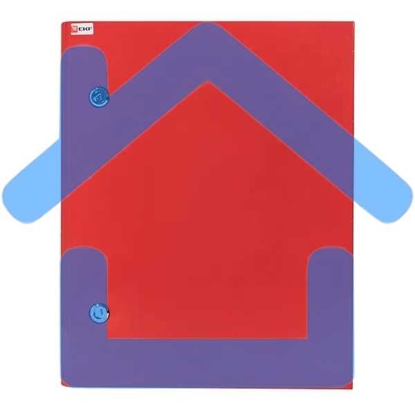 Щит с монтажной панелью EKF PROxima ЩМПг- 80.60.25 (ЩРНМ-4) RAL 3001 IP54