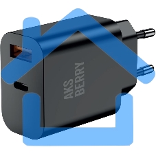 Зарядное устройство Aksberry T43 20W PD + QC3.0, черный