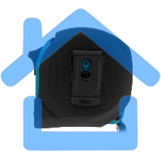 Рулетка Komfortabel, 3 м х 19 мм, обрезиненный корпус Gross