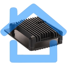 Компьютерный корпус Qumo Aluminum case without fan, Raspberry Pi 4, black(RS006)