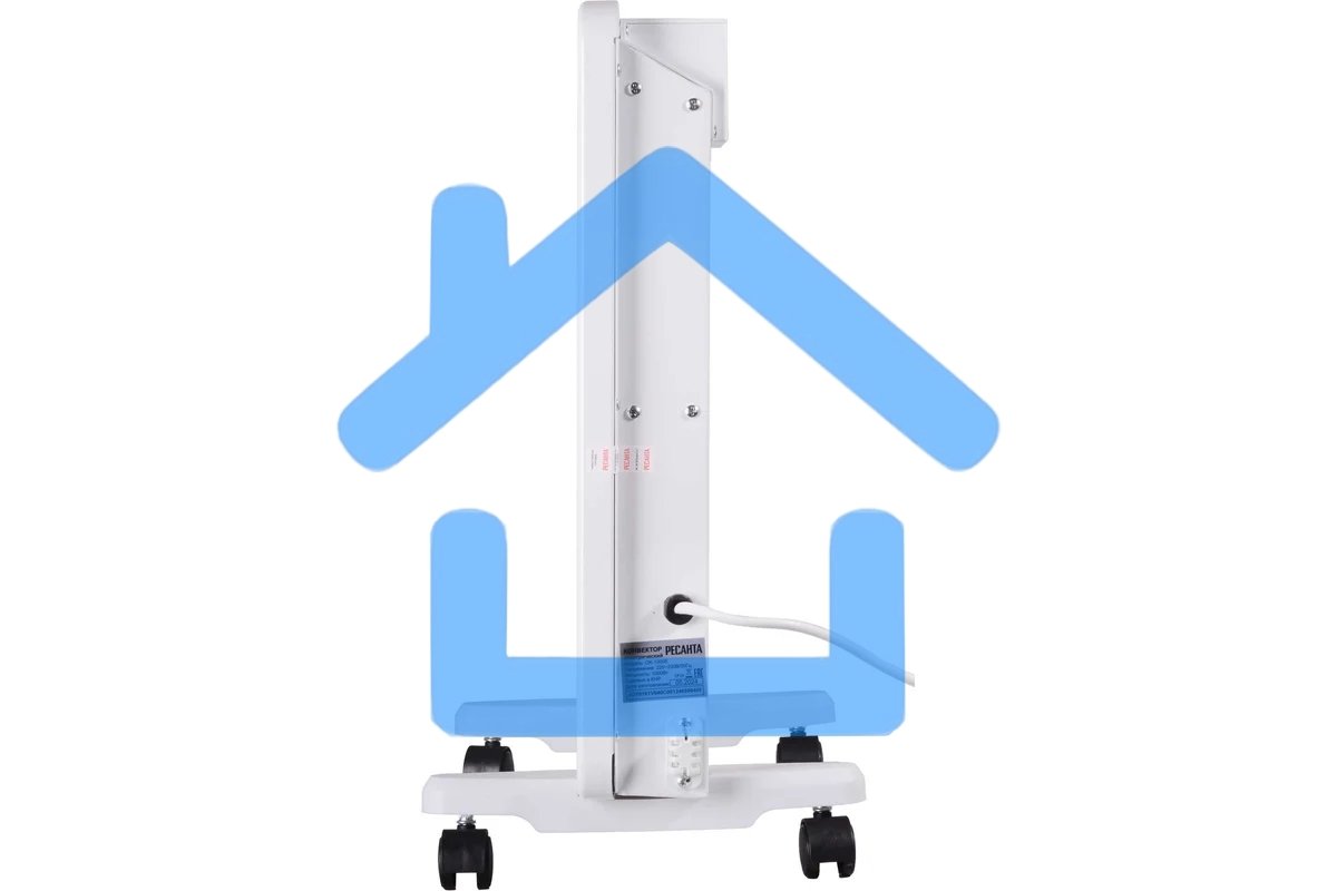 Конвектор Ресанта ОК-1000Е белый, 1000 Вт, 10 м2, термостат, дисплей
