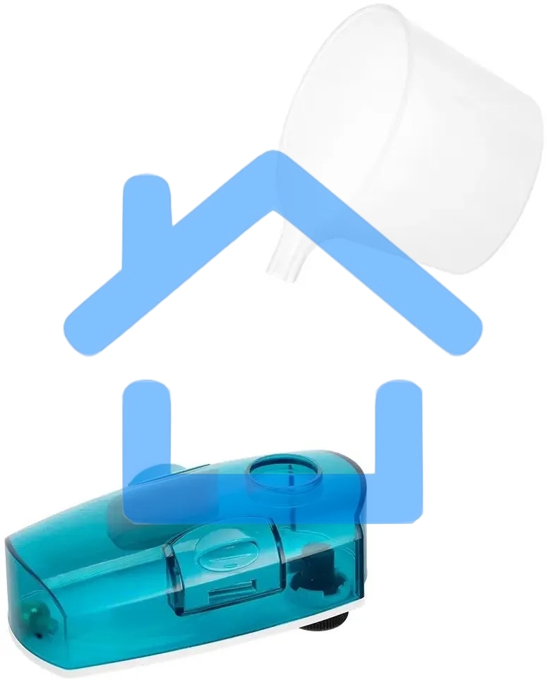 Швабра паровая Kitfort КТ-3908 белый/бирюзовый