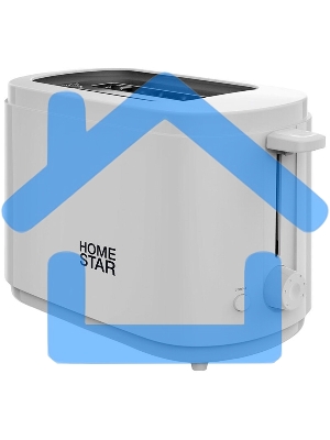 Тостер HOMESTAR HS-1050 белый, 750 Вт