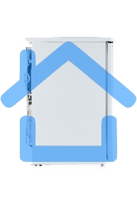 Морозильная камера Бирюса 514 белый 110л, 4 ящика