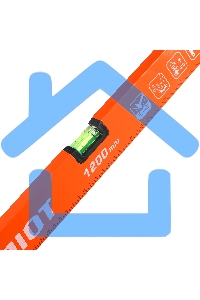 Уровень PATRIOT LRP-1200, магнитный, алюминиевый фрезерованный, усиленный, 1200мм