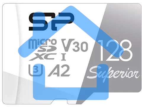 Флеш карта microSD 128Gb Silicon Power Superior Pro A2 microSDXC Class 10 UHS-I U3 Colorful 100/80 Mb/s