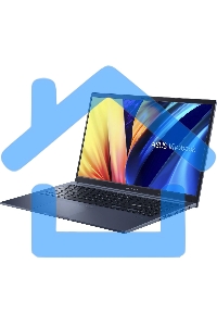 Ноутбук Asus Vivobook 15 X1502VA-BQ924 синий Core i7 13620H 16Gb SSD 512Gb Intel Iris Xe graphics 15.6