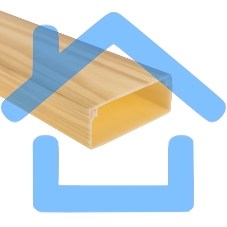 Кабель-канал Rexant 25x25мм, Сосна 3D