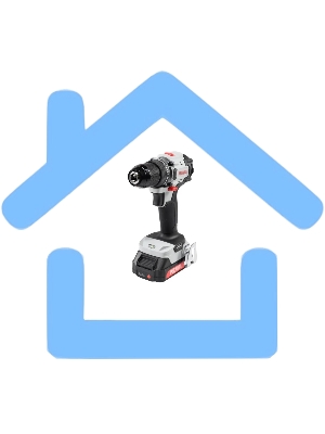 Дрель-шуруповерт Ресанта ДА-20-2ЛК-БП 75/14/15, Аккумуляторная, 20В, 2 АКБ