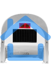 Сушилка для рук Ballu BAHD-2000DM 2000Вт хром