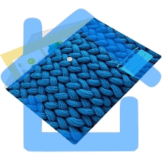 Конверт на кнопке Silwerhof FABRIC A5 непрозрачный пластик 0.25мм